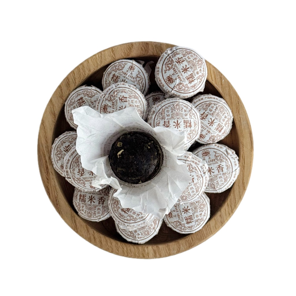 Shu puer cu orez lipicios