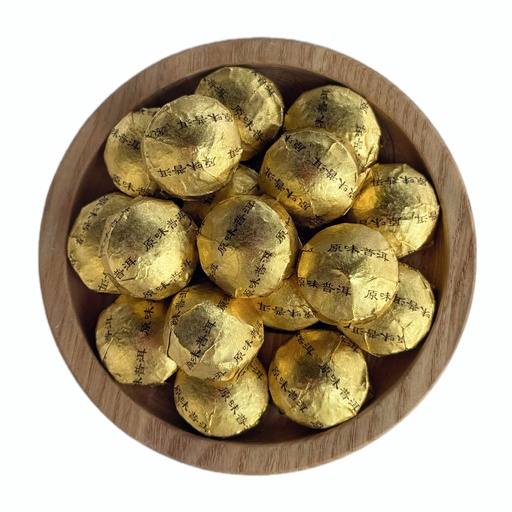 [402] Shu puer "Jin ke" (fără aditivi)